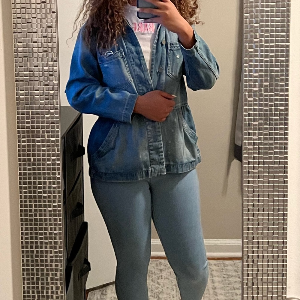 Discolored Jean Jacket